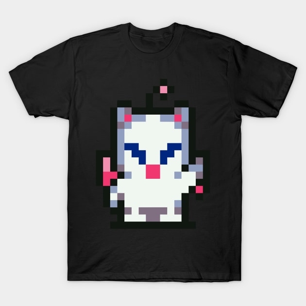 8-Bit Moogle T-Shirt by ergilHoban9